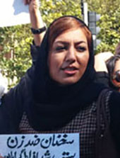 مهدیه گلرو فعال حقوق زنان و از اعضای کانون شهروندی زنان بازداشت شد